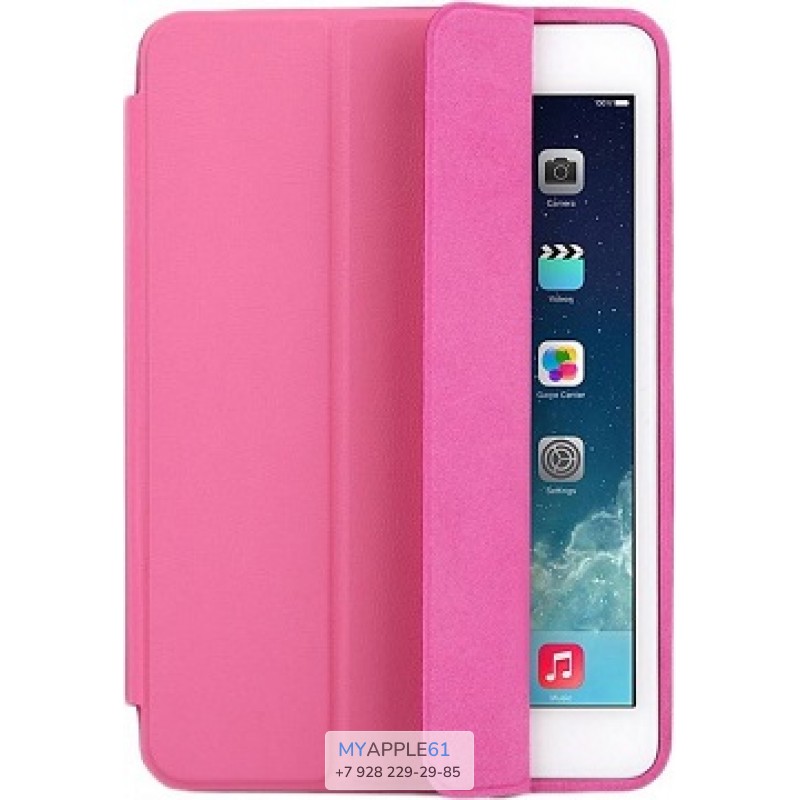 Кожаный кейс iPad Mini Pink